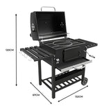 Barbacoa de Carbón XL con Ahumador