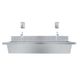 Lavamanos Colectivo de Acero Inoxidable - 120 cm
