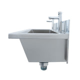 Lavamanos Colectivo de Acero Inoxidable - 120 cm