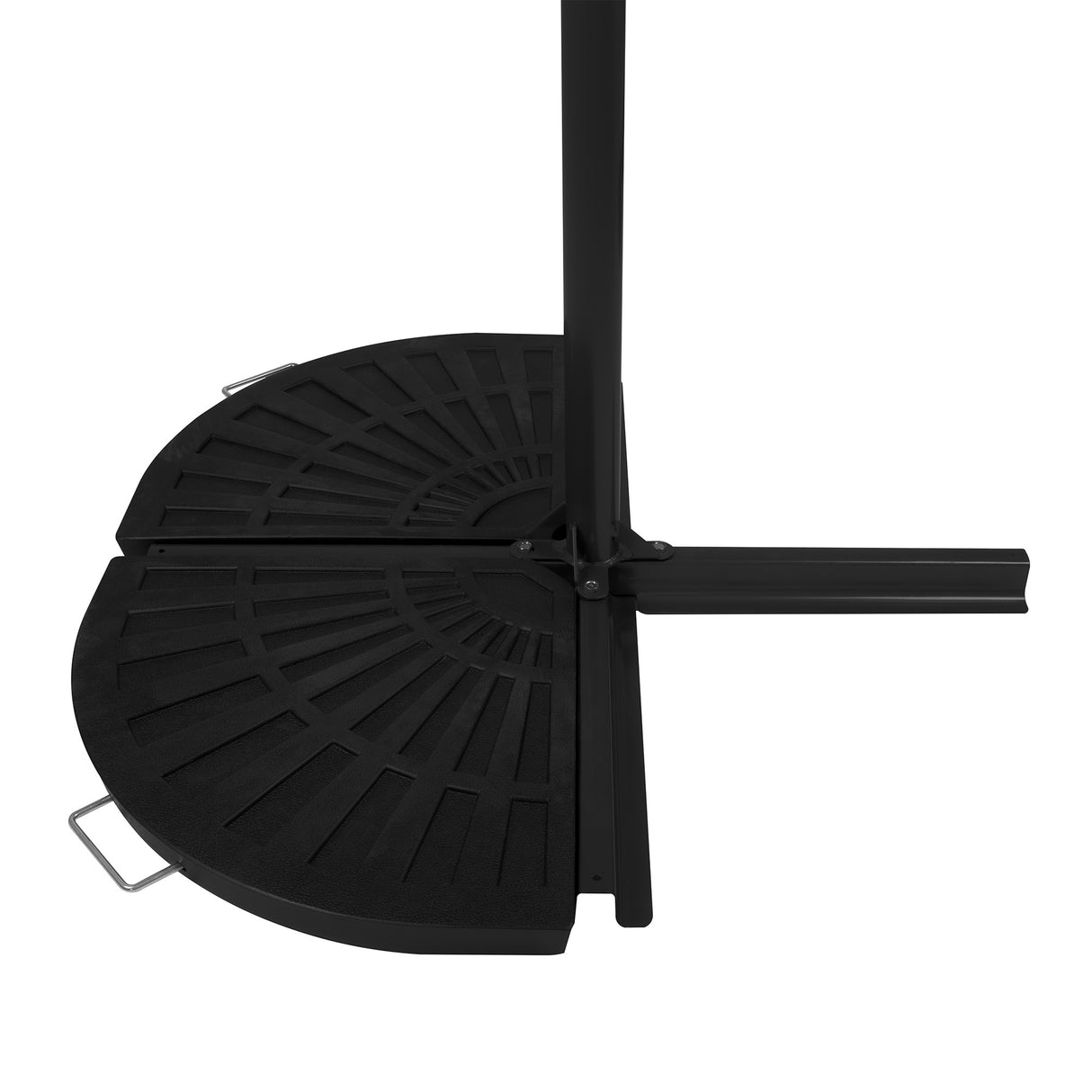 Base para Parasol Excéntrico de 2 Piezas – Forma Abanico