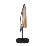 Base para Parasol Excéntrico de 4 Piezas – Forma Abanico