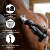 Esquiladora para Caballos Inalámbrica - Negra