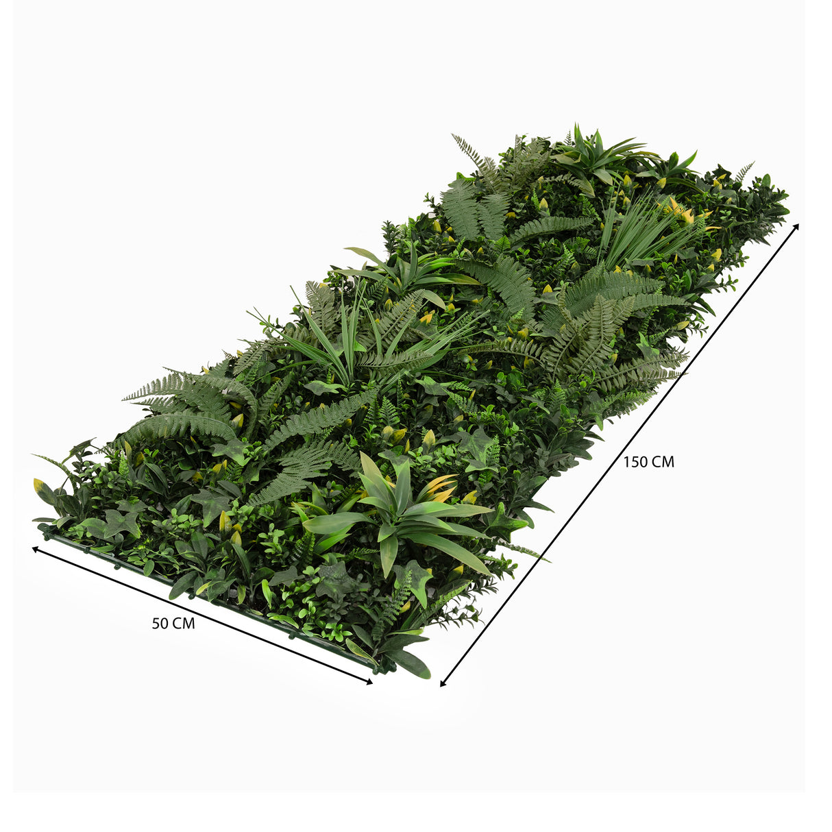 Jardín Vertical Artificial Ayla - 50 x 150 cm