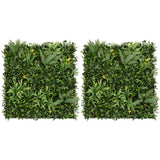 Jardín Vertical Artificial Ayla x 2 - 100 x 100 cm