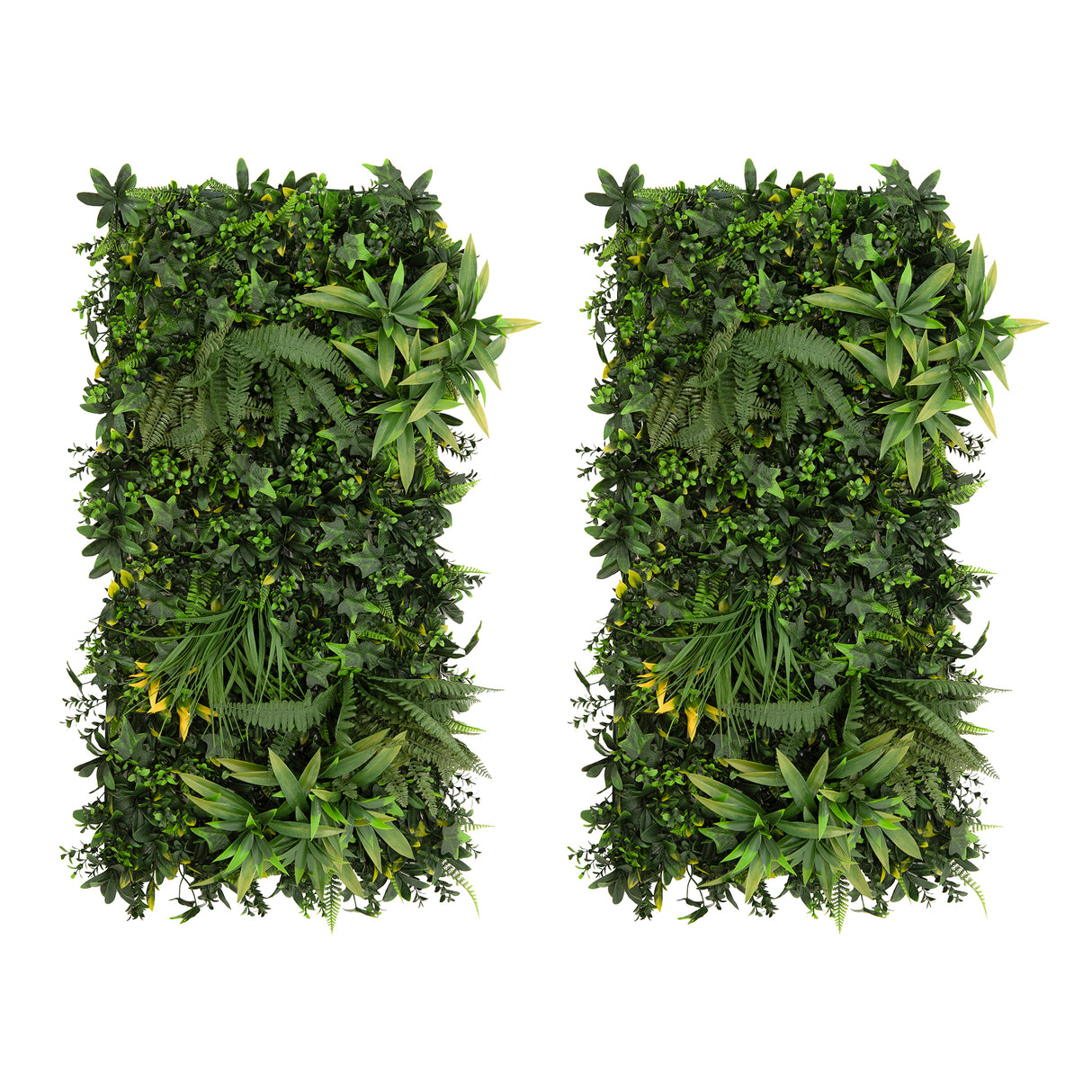Jardín Vertical Artificial Ayla x 2 - 50 x 100 cm