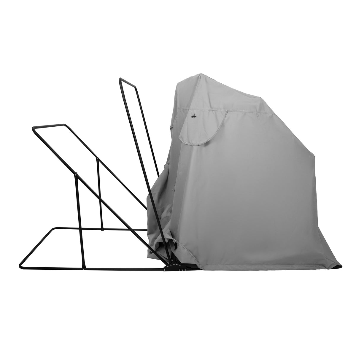 Garaje Plegable para Moto – XL – Gris