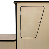 Revestimiento para furgoneta de 11 m² (Gris Humo) y encolado + Cocina para autocaravana