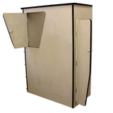 Revestimiento y encolado para furgoneta de 11 m² en color antracita con cocina para autocaravana