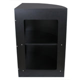 Mostrador CM60 Negro para Tienda y Recepción Sólido y Elegante 90 x 60 x 60cm