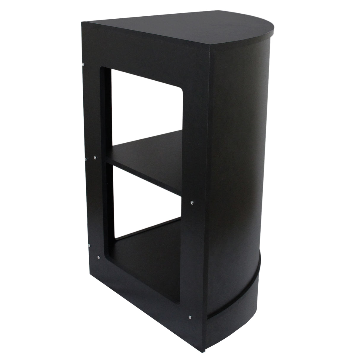 Mostrador CM60 Negro para Tienda y Recepción Sólido y Elegante 90 x 60 x 60cm