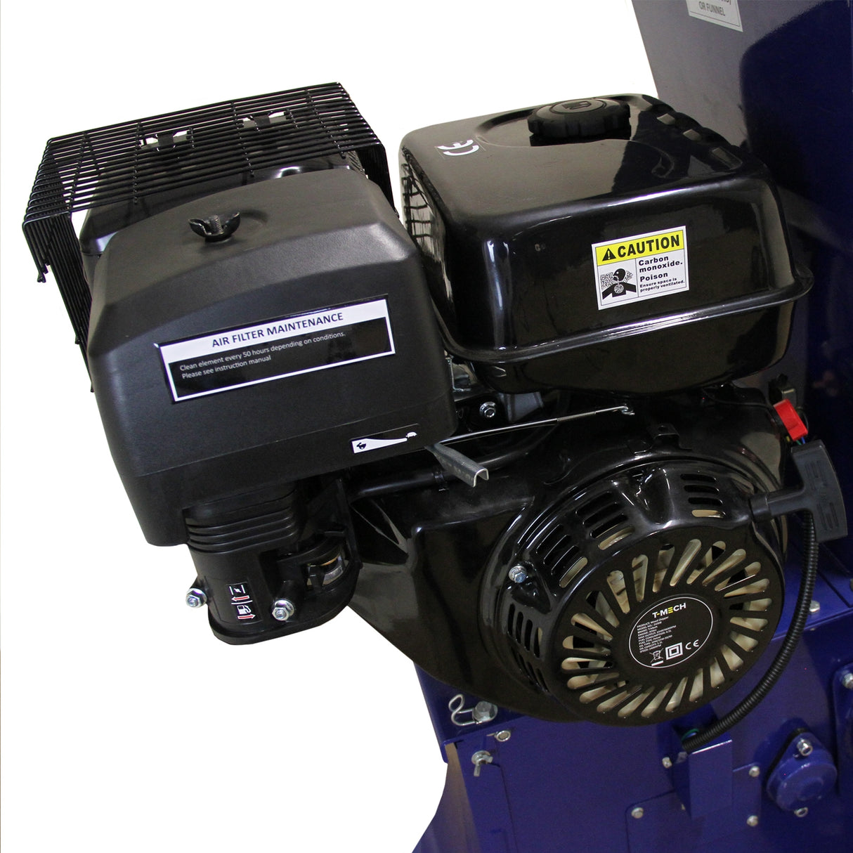Cortadora de Troncos 5T y Astilladora de Madera 15HP Trituradora de Madera 2000W Motor Hidráulico 3L