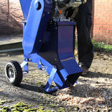 Cortadora de Troncos 5T y Astilladora de Madera 15HP Trituradora de Madera 2000W Motor Hidráulico 3L