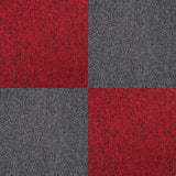 Losetas de Moqueta Pack de 20 5m² Color Rojo Escarlata