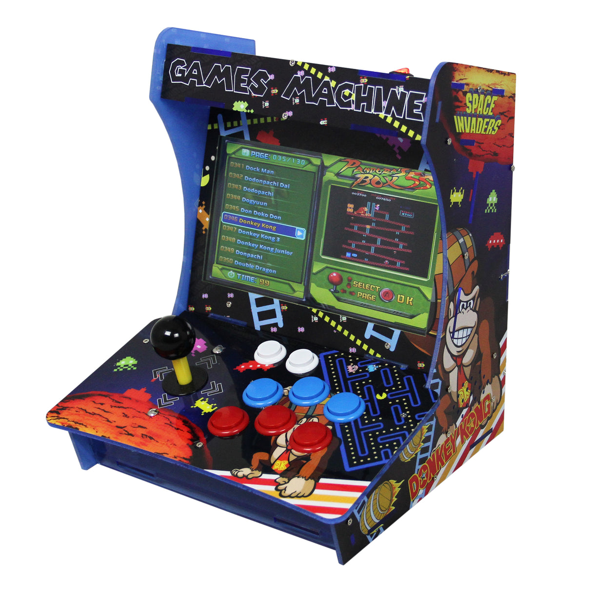 Maquina de Juegos Arcade Mini con 1299 Videojuegos