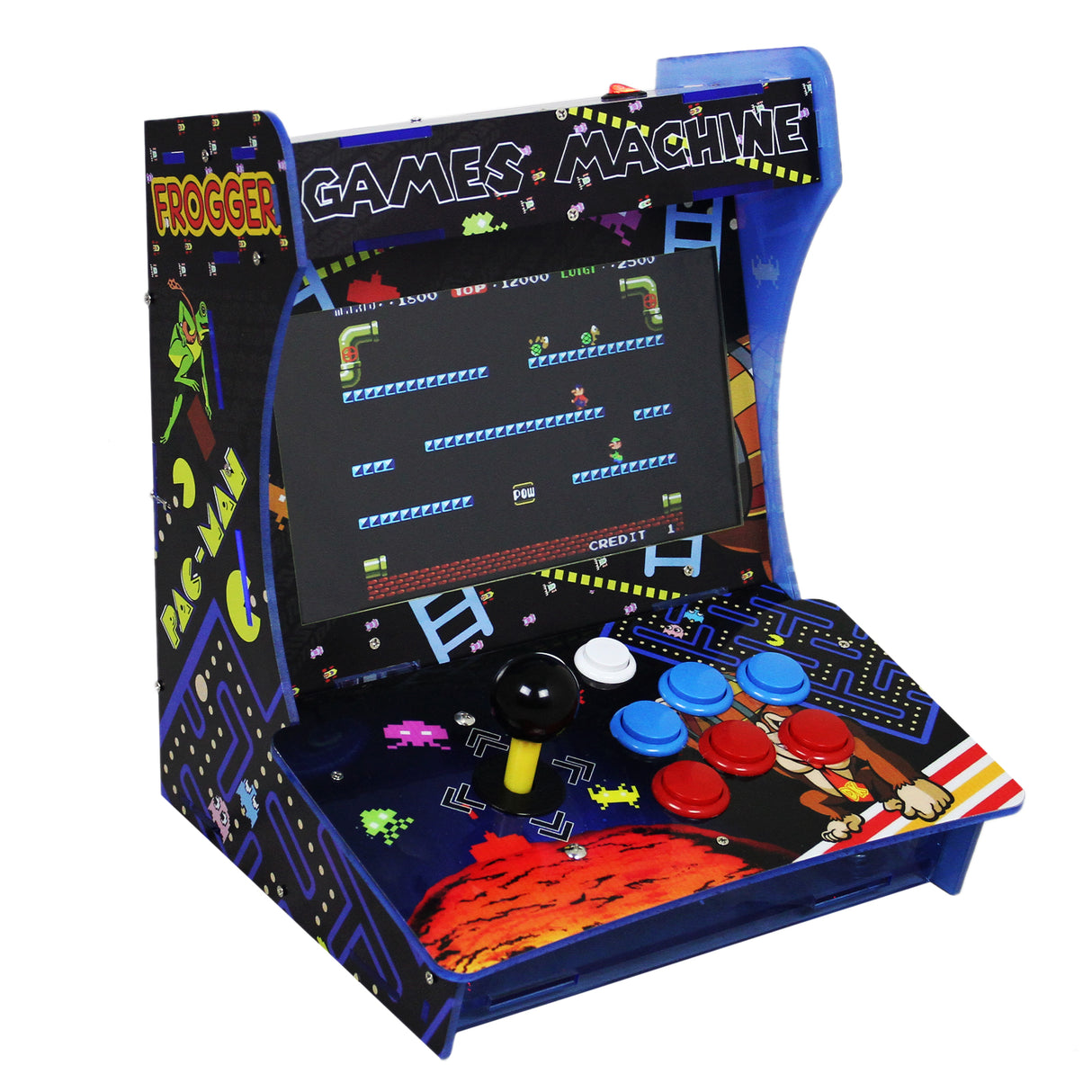 Maquina de Juegos Arcade Mini con 1299 Videojuegos