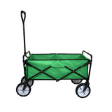 Carrito Plegable Todoterreno para Playa y Festivales Verde