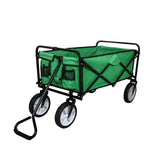 Carrito Plegable Todoterreno para Playa y Festivales Verde