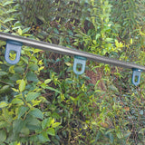 Invernadero de 1,8 m x 1,8 m con base y dos soportes resistentes al agua