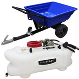 Conjunto de Remolque ATV Todo Terreno y Pulverizador de 60L