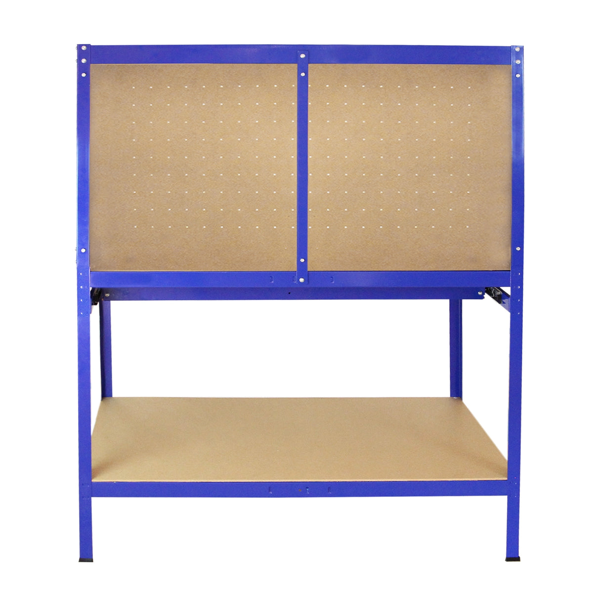 Banco de Trabajo Mesa de Trabajo Ganchos de Mesa Taller de Cajones Azul