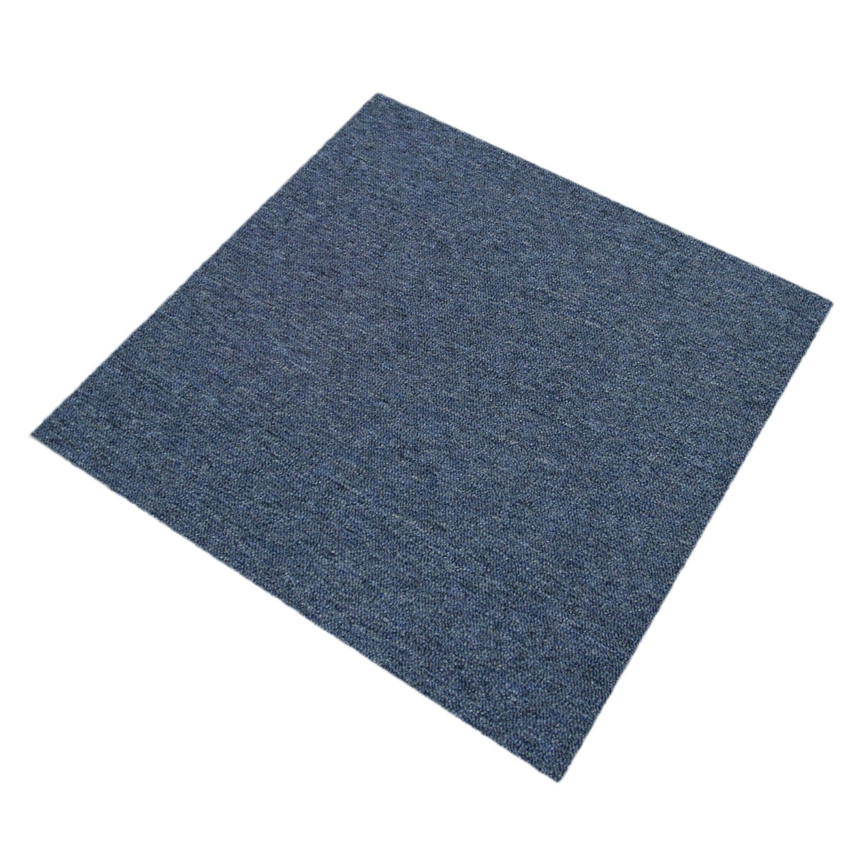 Losetas de Moqueta Azul Oscuro y Gris Plata 2 Pack de 20 Losetas 10m2