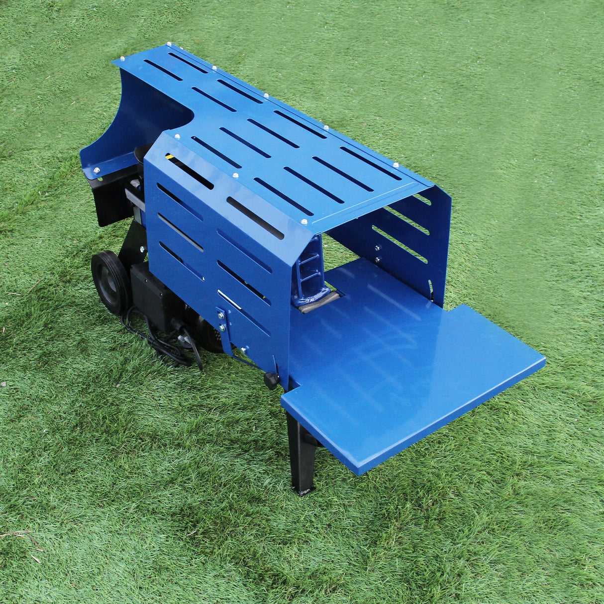 Cortadora de Troncos 5T y Astilladora de Madera 15HP Trituradora de Madera 2000W Motor Hidráulico 3L