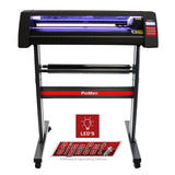 Cortador de Vinilo de 720 mm con Soporte, Signcut Pro y Guía de Luz LED