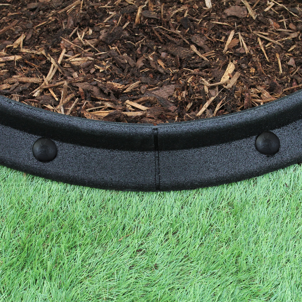 Bordes de Césped Flexibles Jardín Bordes de Césped Paquete de 10  x 1.2m