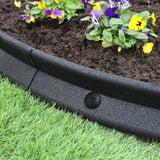 Bordes de Césped Flexibles Jardín Bordes de Césped Paquete de 10  x 1.2m