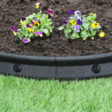 Bordes de Césped Flexibles Jardín Bordes de Césped Paquete de 10  x 1.2m