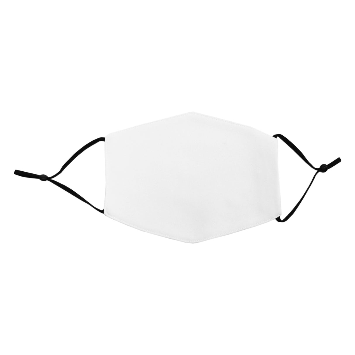 Paquete de Mascarillas Blancas para Sublimación Medianas Adultos / Paquete de 50