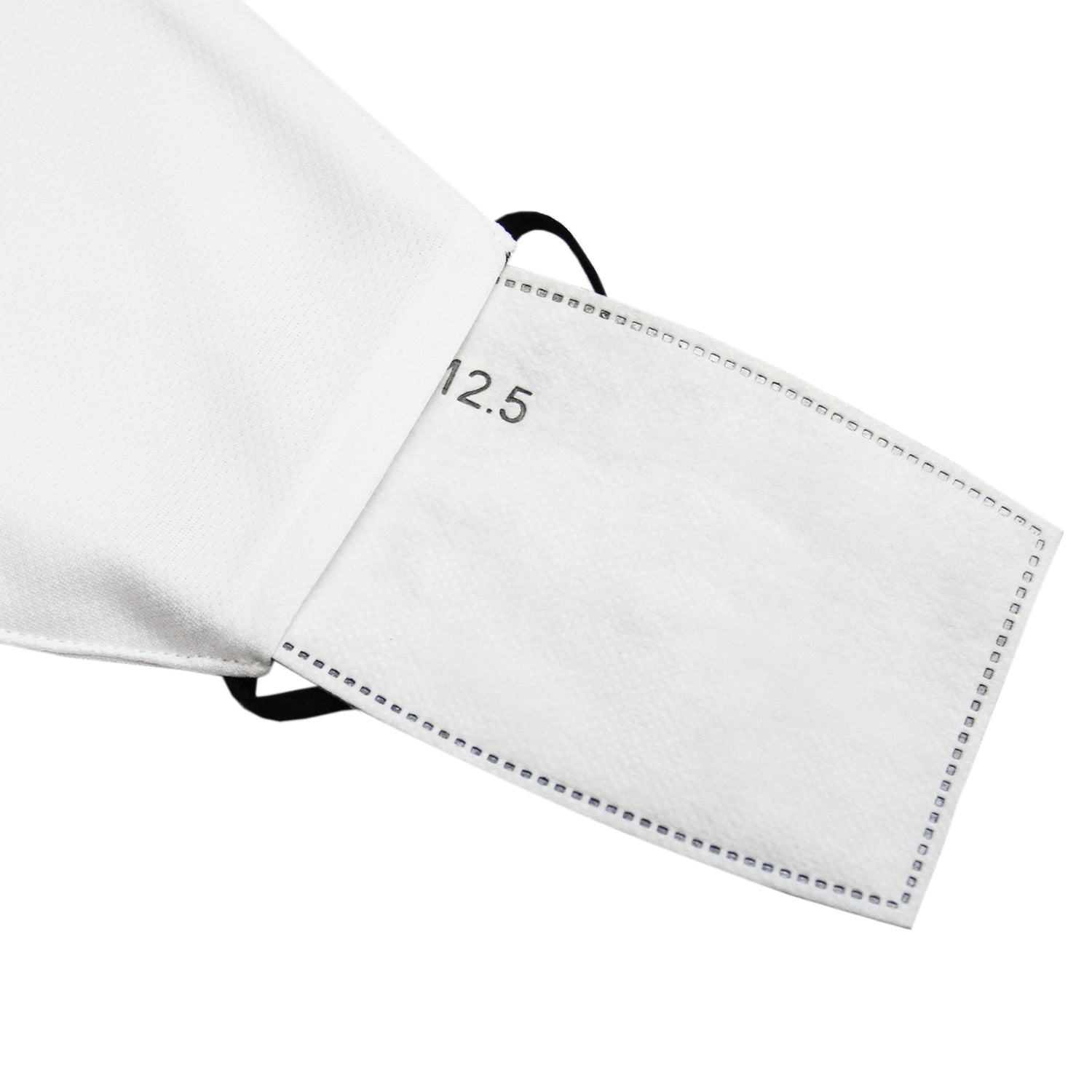 Paquete de Mascarillas Blancas para Sublimación Medianas Adultos / Paquete de 50