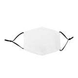 Paquete de Mascarillas Blancas para Sublimación Pequeñas Niños / Paquete de 50