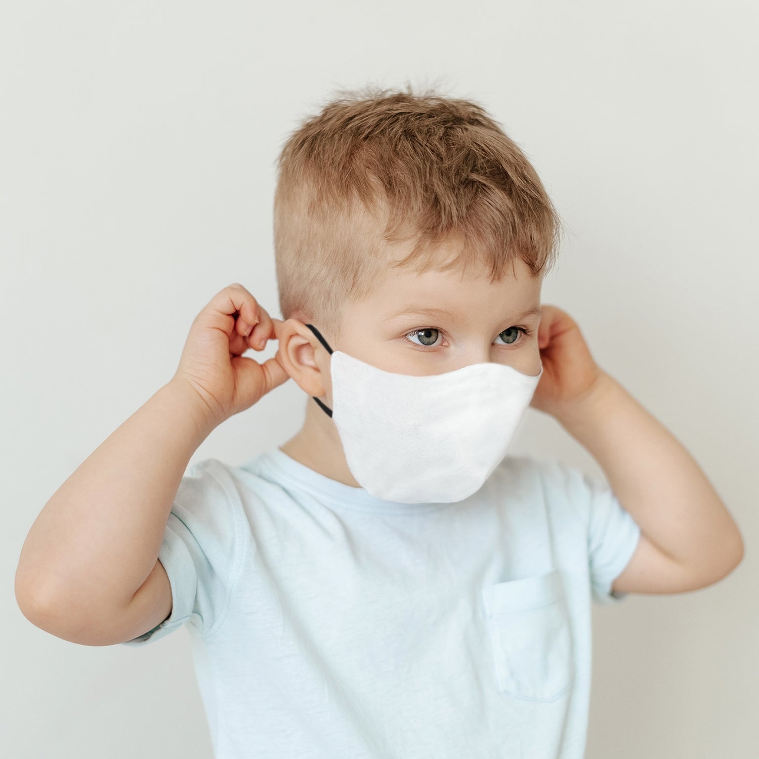 Paquete de Mascarillas para Sublimación Blancas Tamaño Mixto / Paquete de 50