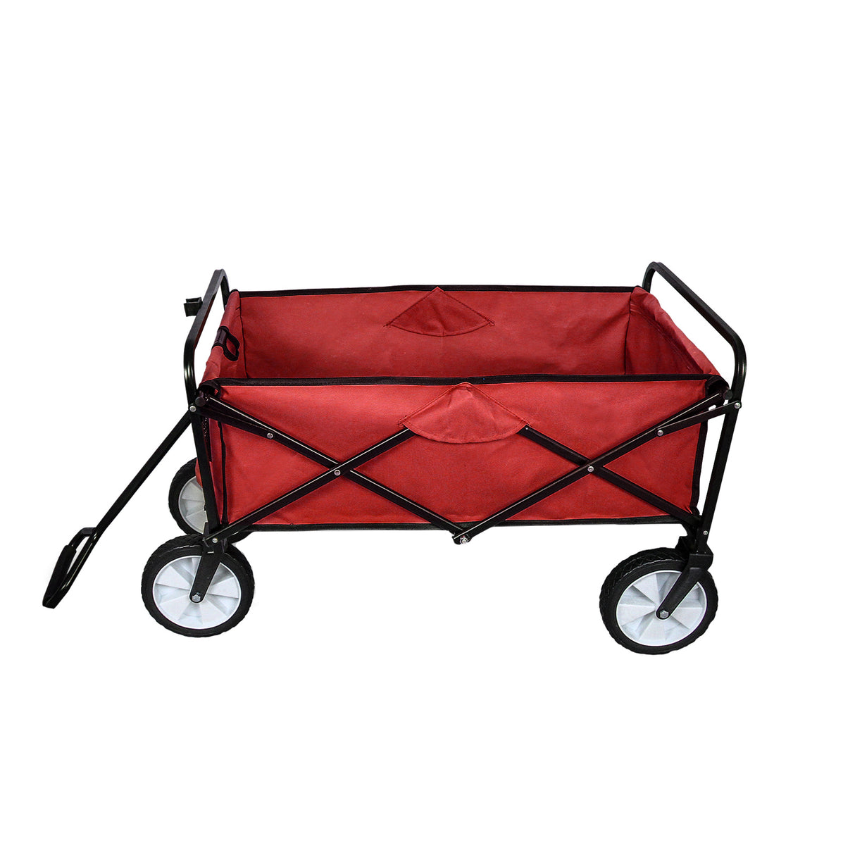 Carrito Plegable Todoterreno para Playa y Festivales Rojo