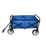 Carrito Plegable Todoterreno para Playa y Festivales Azul