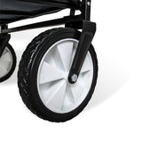 Carrito Plegable Todoterreno para Playa y Festivales Gris