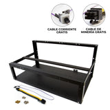 Marco de plataforma de minería de 6-8 GPU