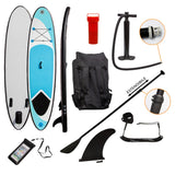 Tabla de Paddle Surf Hinchable Azul 307 x 72 x 11cm