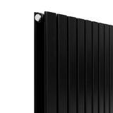 Radiadores de Panel Plano de Diseñador 1600x700mm – Negro Mate