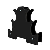 Set de Mancuernas de Neopreno de 12 kg con Soporte