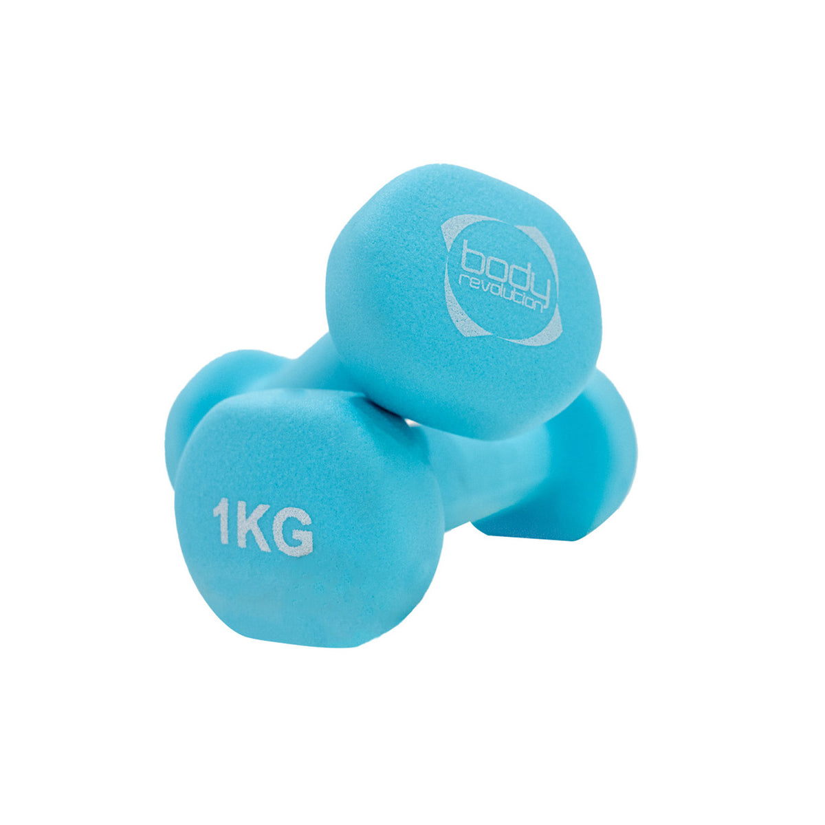 Set de Mancuernas de Neopreno de 12 kg con Soporte