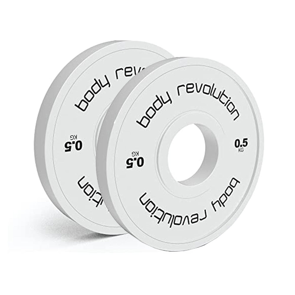2x Discos para pesas de 0,5 kg