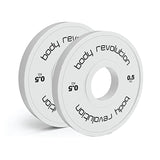 2x Discos para pesas de 0,5 kg