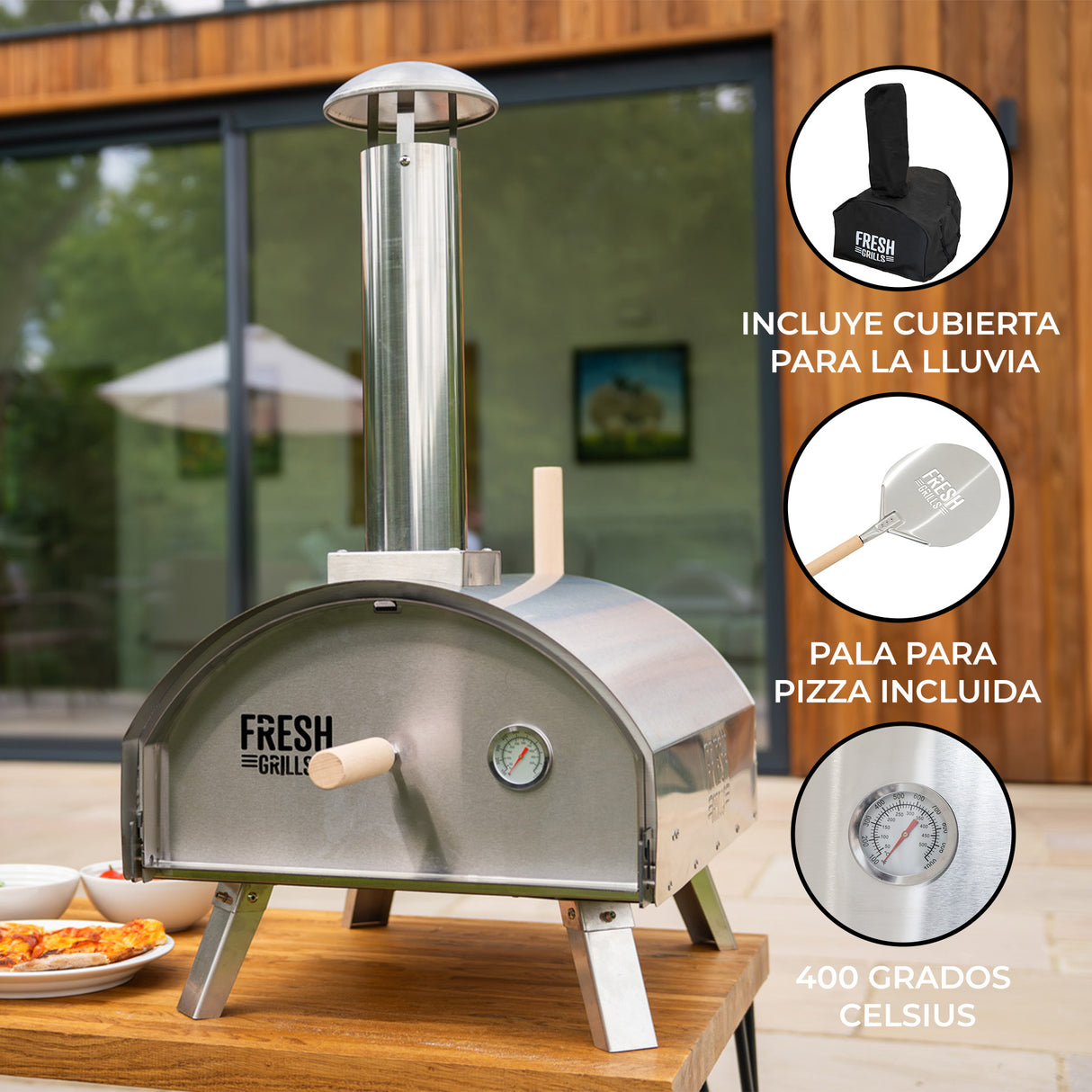 Pizza Premium para Exteriores Fresh Grills