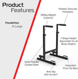 Barras Paralelas XL para Fondos