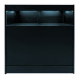 Set Mostradores Comerciales con Luz LED "IRIS"  CM60+ 2x B900 – Negro