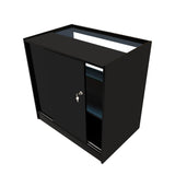 Set Mostradores Comerciales con Luz LED "SELENE"  CM60+ 2x C900 – Negro