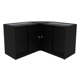 Set Mostradores Comerciales con Luz LED "TRITON" CM60 + K900 + B900 – Negro