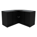 Set Mostradores Comerciales con Luz LED "HERA" CM60 + K900 + C900 – Negro